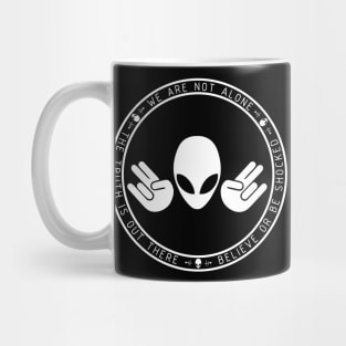 Alien Shocker (Dark Background) Mug